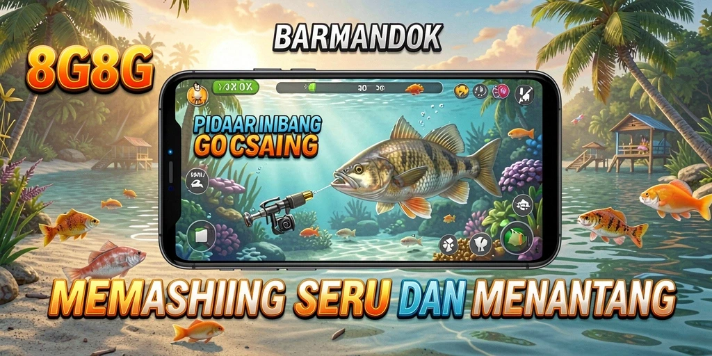 Tangkapan ikan besar dalam gameplay <strong>8G8G</strong> yang realistis.