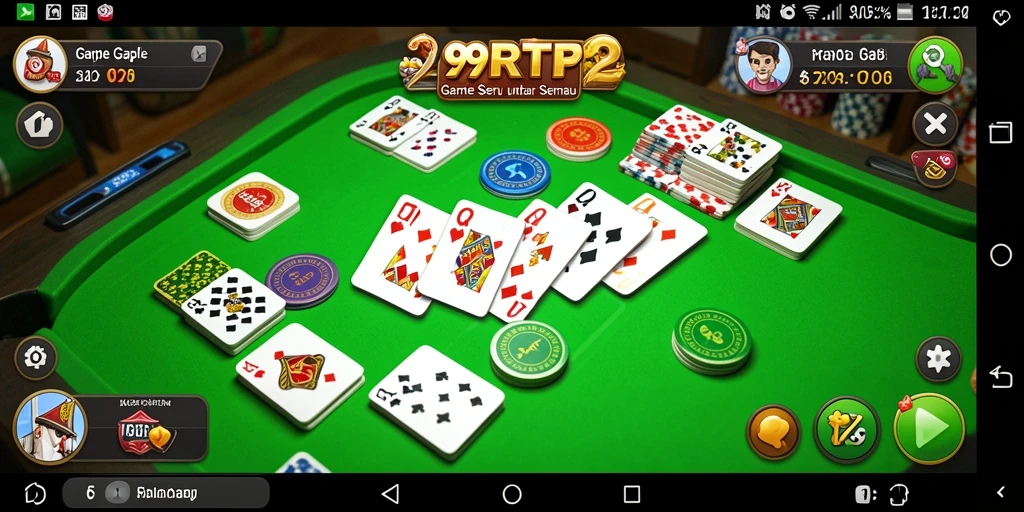 Gameplay seru Gaple dalam 99RTP, cocok untuk semua pemain.