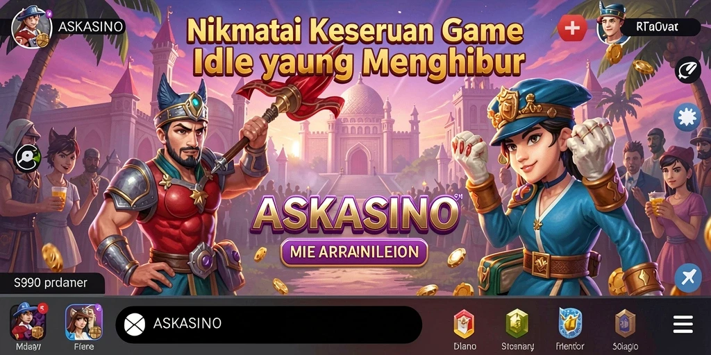 Tampilan gameplay <strong>ASKASINO</strong> yang menarik dan interaktif.
