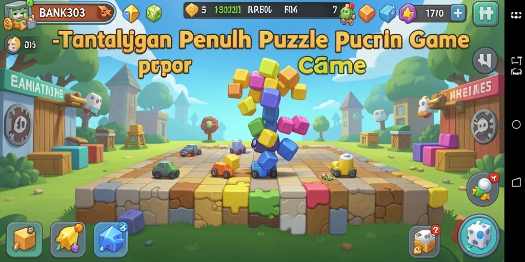 Screenshot menarik dari permainan BANK303 yang penuh dengan teka-teki.