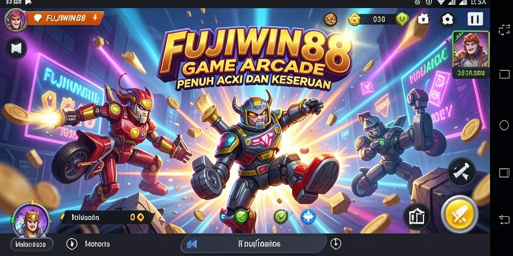 Tampilan seru gameplay FUJIWIN88 yang penuh aksi.