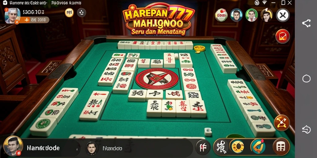 Tampilan gameplay HARAPAN777 yang menarik dalam permainan Mahjong.