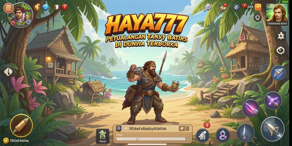 Gameplay HAYA777 dalam dunia terbuka yang luas dan menakjubkan.