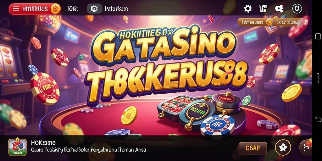 Tampilan gameplay menegangkan di HOKITERUS88, penuh dengan peluang menang.