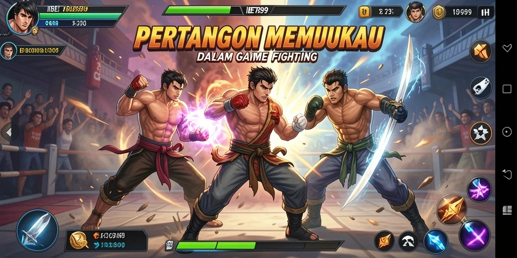 Gameplay Fighting yang mendebarkan di IBET899 dengan berbagai karakter.