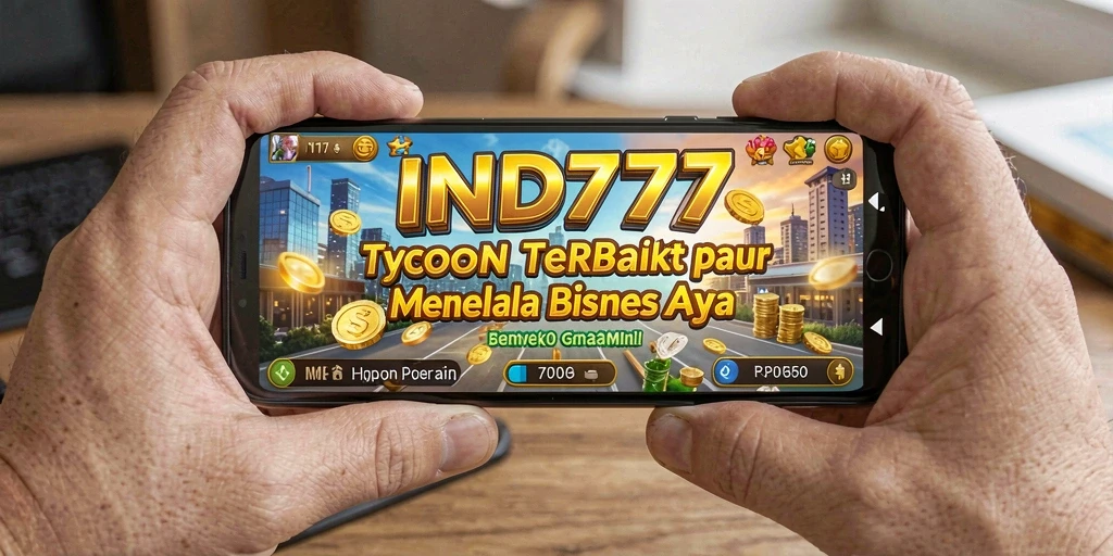 Tampilan gameplay <strong>IND777</strong> yang menampilkan proses pengelolaan bisnis yang seru.