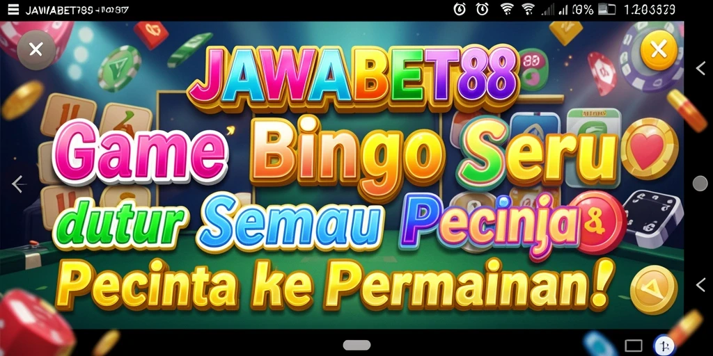 Gameplay seru JAWABET88 dalam permainan Bingo yang kompetitif.