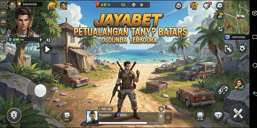 Tampilan gameplay JAYABET dalam dunia terbuka yang menakjubkan.