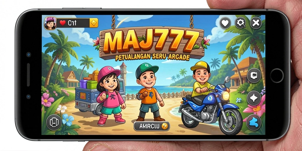 Gameplay seru dan penuh warna di MAJ777