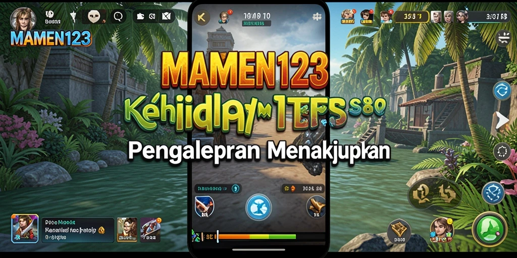 Tampilan gameplay MAMEN123 yang realistis dan interaktif.