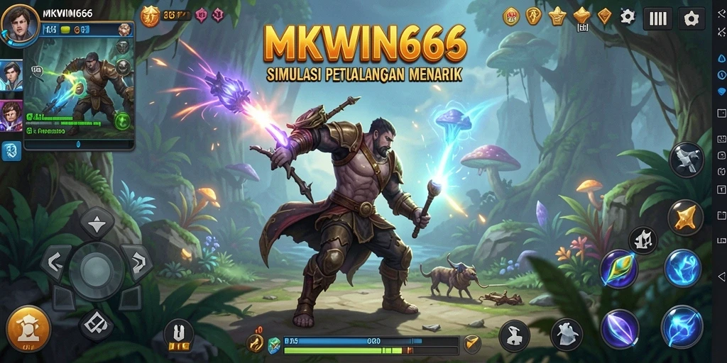 Screenshot game MKWIN666 menampilkan aksi seru di dunia simulation.