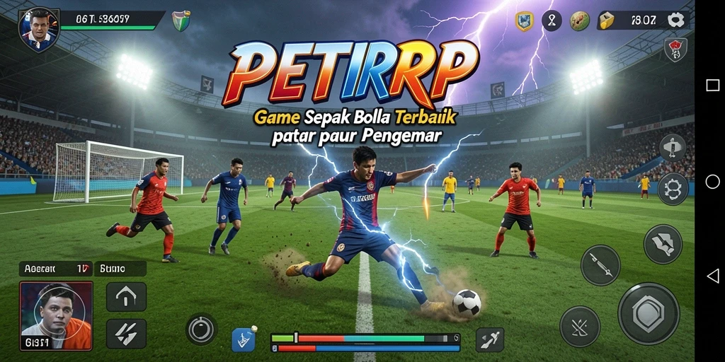 Tampilan langsung dari gameplay seru dan mendebarkan di PETIRRP.