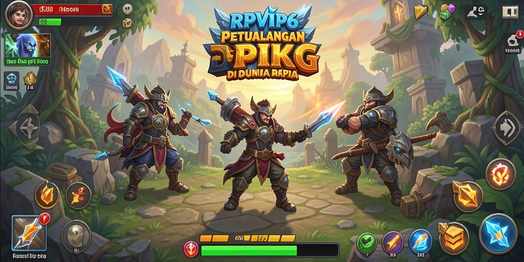 Screenshot menarik dari gameplay RPVIP6 yang menampilkan petualangan seru.
