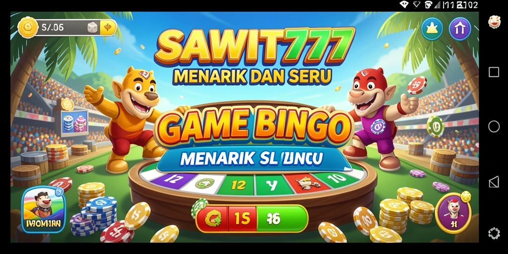 Tampilan gameplay Bingo yang seru dan interaktif di SAWIT777.
