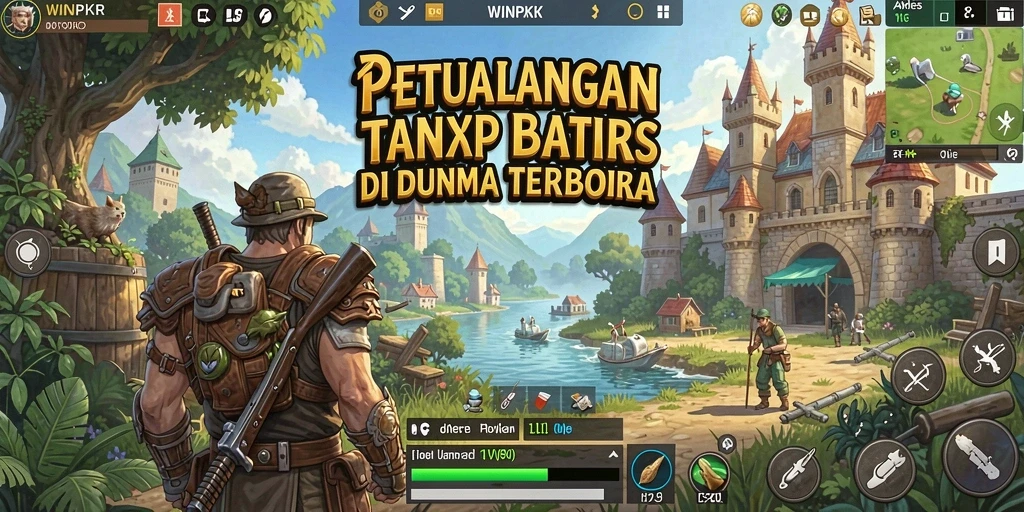 Gameplay mendalam di dunia terbuka WINPKR.